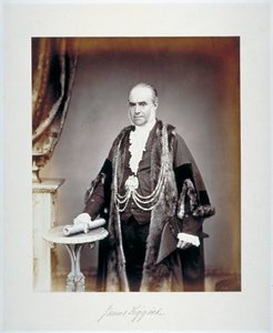 James Figgins, londoni seriff, siránkozó jelmezben, 1865