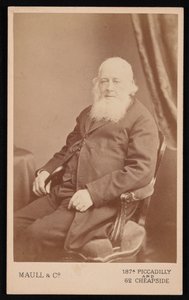 John Gould portréja 1804-1881, 1875 előtt.