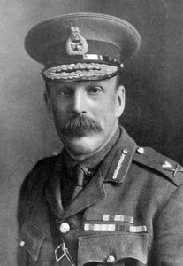 Sir Stanley Maude tábornok, brit parancsnok Mezopotámiában, 1917, 1920 körül.