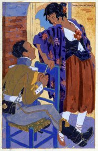 Don Jose és Carmen, c. 1930 (illusztráció)