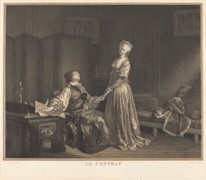 A szerződés alkotó: Maurice Blot after Jean Honoré Fragonard