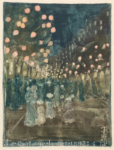 Bastille-nap alkotó: Maurice Brazil Prendergast