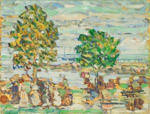 Hajnal, 1913 alkotó: Maurice Brazil Prendergast