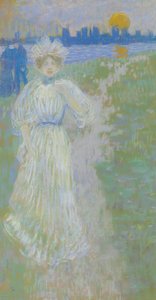 Naplemente, Boston alkotó: Maurice Brazil Prendergast