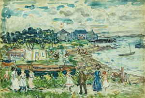 Az Öböl, alkotó: Maurice Brazil Prendergast