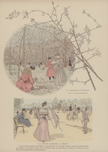 Illusztráció a Paris Brillanthoz (színes litó) alkotó: Maurice Charles Mathieu Bonvoisin