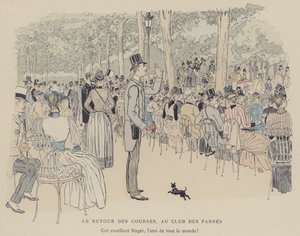 Illusztráció a Paris Brillanthoz (színes litó) alkotó: Maurice Charles Mathieu Bonvoisin