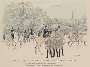 Illusztráció a Paris Brillanthoz (színes litó) alkotó: Maurice Charles Mathieu Bonvoisin