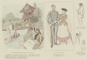 Illusztráció a Mars londoni életéhez alkotó: Maurice Charles Mathieu Bonvoisin