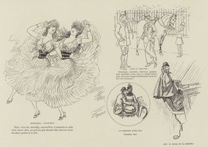 Illusztráció a Mars londoni életéhez alkotó: Maurice Charles Mathieu Bonvoisin