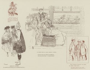 Illusztráció a Mars londoni életéhez alkotó: Maurice Charles Mathieu Bonvoisin