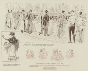 Illusztráció a Mars londoni életéhez alkotó: Maurice Charles Mathieu Bonvoisin