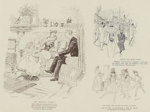 Illusztráció a Mars londoni életéhez alkotó: Maurice Charles Mathieu Bonvoisin