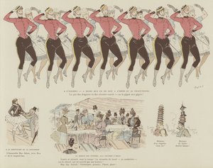 Illusztráció a Mars londoni életéhez alkotó: Maurice Charles Mathieu Bonvoisin