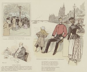 Illusztráció a Mars londoni életéhez alkotó: Maurice Charles Mathieu Bonvoisin