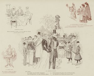 Illusztráció a Mars londoni életéhez alkotó: Maurice Charles Mathieu Bonvoisin