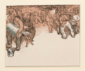 A La Pensee utcai árusai (illusztráció, 3. o.)
