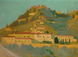 Fiesole, 1931. alkotó: Maurice Denis