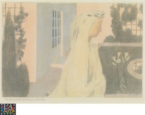 Francia: La vie devient précieuse, discrète
Dutch: La vie devient précieuse, discrète, uit de reeks Amour alkotó: Maurice Denis