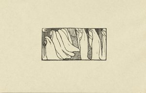 Illustratie bij gedicht uit dichtbundel Sagesse van Paul Verlaine Vésett fa próba a bölcsességért A próba (sorozat címe) alkotó: Maurice Denis