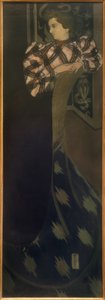 Madame Ranson zöldben alkotó: Maurice Denis
