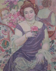 Marthe rózsával, 1909