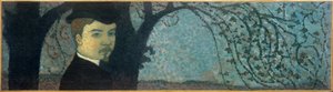 Maurice Denis a fák alatt alkotó: Maurice Denis