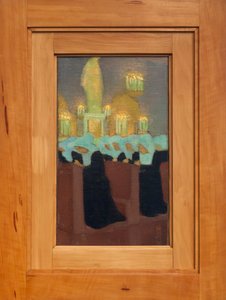 Reggeli mise (apácák imádkoznak) alkotó: Maurice Denis