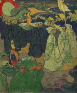 Prozession oder Pardon in Perros-Guirec alkotó: Maurice Denis