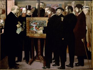 Tribute to Cezanne – Olaj, vászon alkotó: Maurice Denis