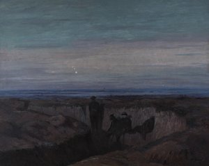 Hajnal az Ouse-árokban, 1918