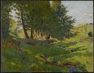 Nyár Beaupré mellett, 1900 körül (olaj, vászon) alkotó: Maurice Galbraith Cullen