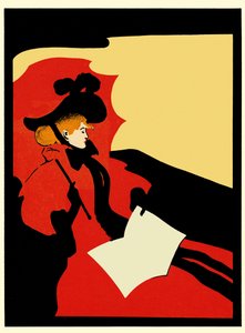 LIBERTY READER Feldolgozás plakátfelirat nélkül alkotó: Maurice Greiffenhagen