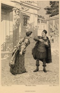 Amphitryon by Moliere alkotó: Maurice Leloir