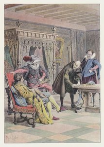 Illusztráció Gil Blashoz (színes litó) alkotó: Maurice Leloir