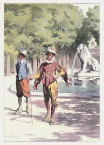 Illusztráció Gil Blashoz (színes litó) alkotó: Maurice Leloir