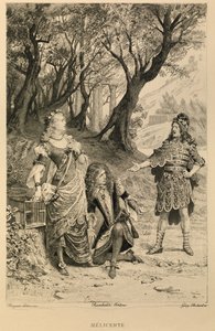 Melicerte de Moliere alkotó: Maurice Leloir