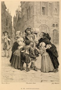 Monsieur de Pourceaugnac by Moliere alkotó: Maurice Leloir