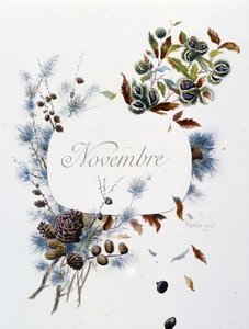November „A hónap dala” Jérôme Doucet, illusztráció - Maurice Leloir, szerk. Reims 1904. L. Michaud alkotó: Maurice Leloir