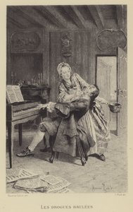Az elégetett drogok (mélynyomás) alkotó: Maurice Leloir