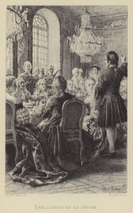 A mottó magyarázata (mélynyomás) alkotó: Maurice Leloir