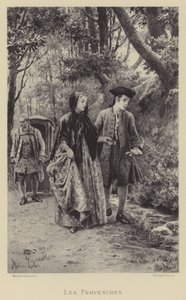 A sziklák (mélynyomat) alkotó: Maurice Leloir
