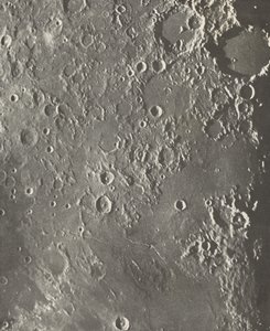 Photographie Lunaire Albategnius - Triesnecker - Manilius, 1903 alkotó: Maurice Loewy