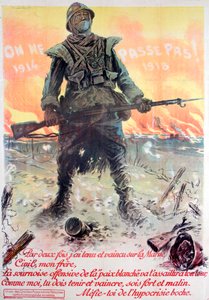 Nem fognak átmenni! 1914-1918, 1918 alkotó: Maurice Neumont