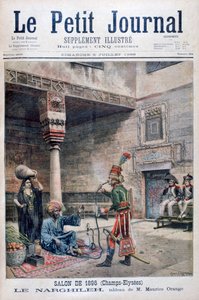 "The Narguileh", Egyiptom, 1896 alkotó: Maurice Orange
