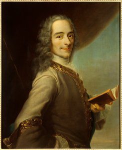 Francois Marie Arouet portréja Voltaire-ben alkotó: Maurice Quentin de La Tour
