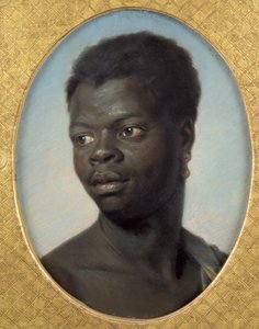 Egy fiatal fekete portréja, 1751 körül (pasztell, papír)
