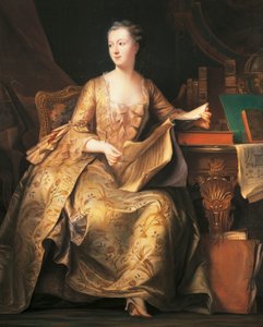Pompadour márkiné portréja, 1755 körül (festmény)