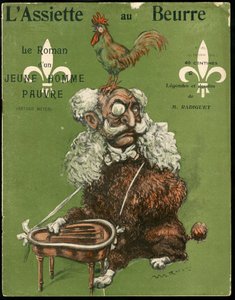 „L’Assiette au Beurre”, 185. szám, színes szatirikus borító alkotó: Maurice Radiguet