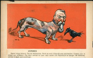 A vajtányér, 191. szám, szatirikus színben alkotó: Maurice Radiguet